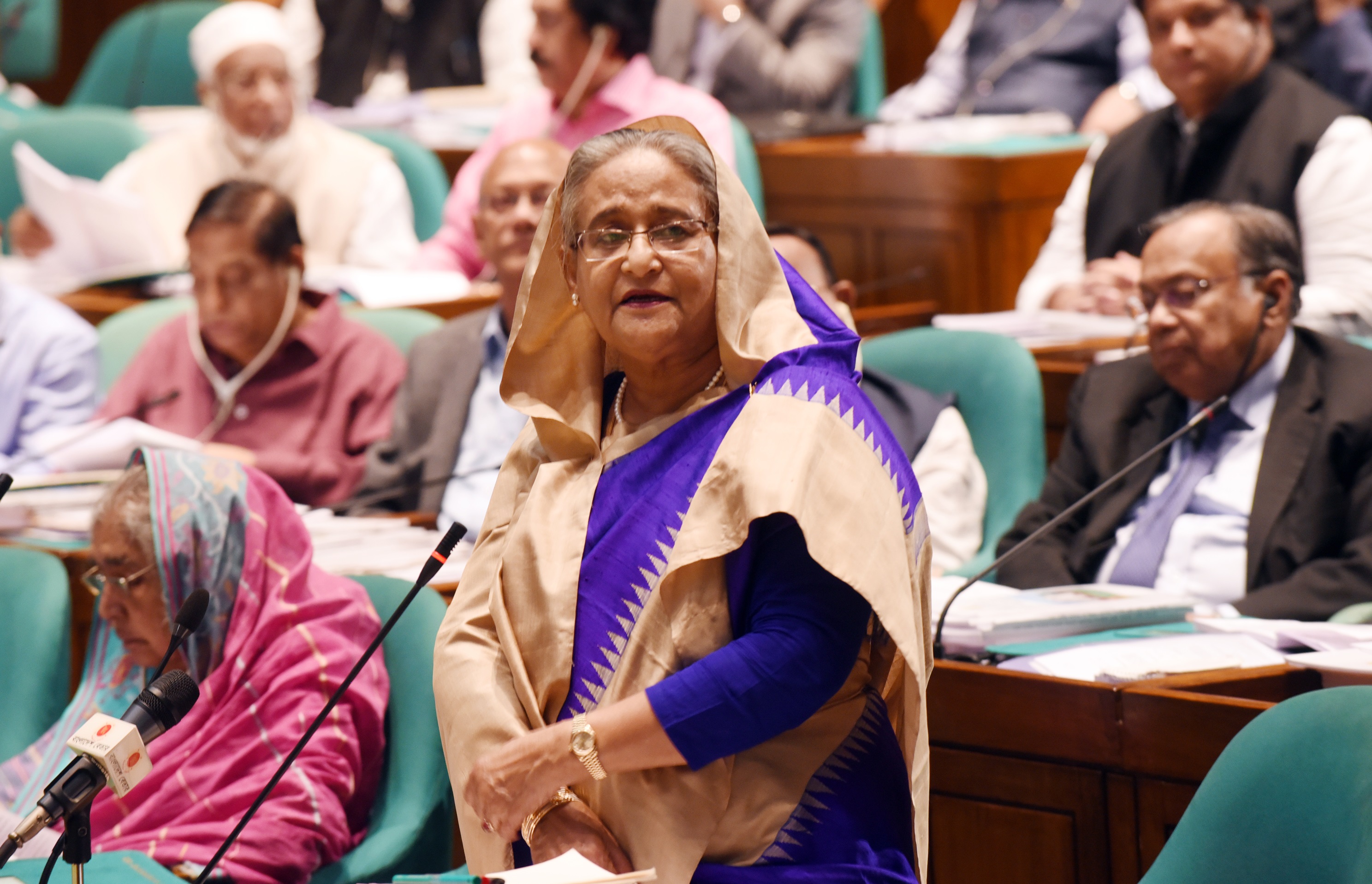 Not possible to create a safe sea alone: Hasina
